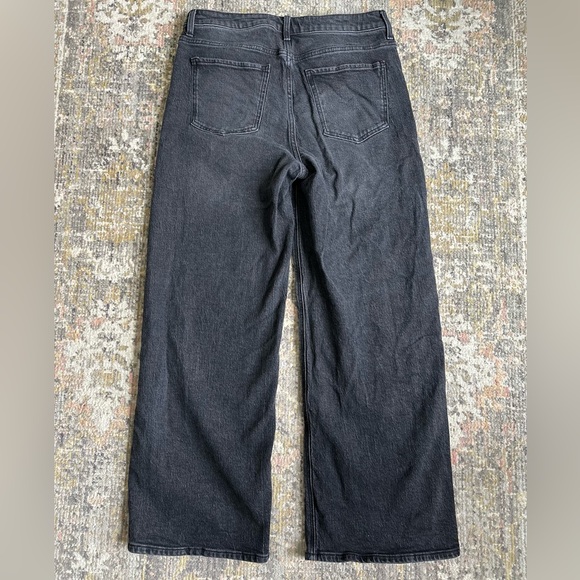 Quince Bella Stretch Relaxed Jeans Charcoal Black Size 31 Denim - Picture 6 of 12